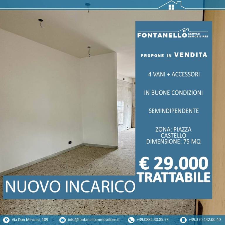 appartamento in vendita a San Severo in zona Centro Storico