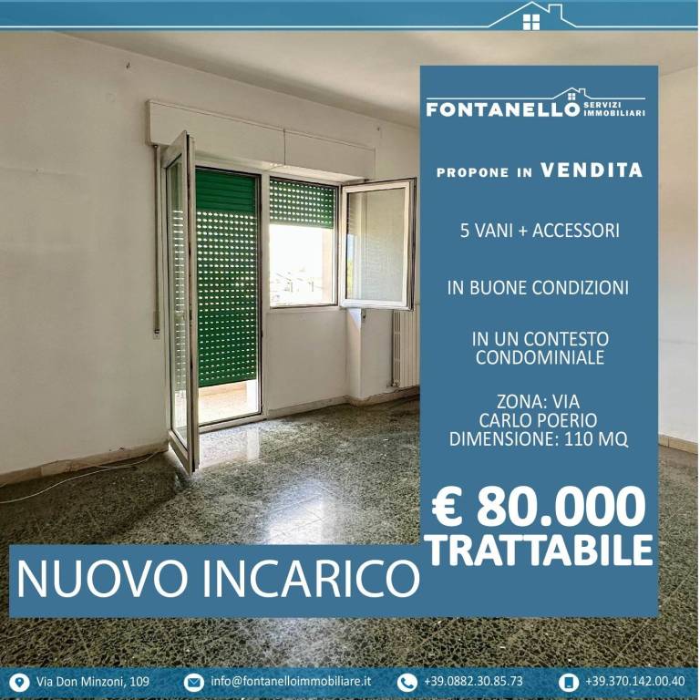 appartamento in vendita a San Severo