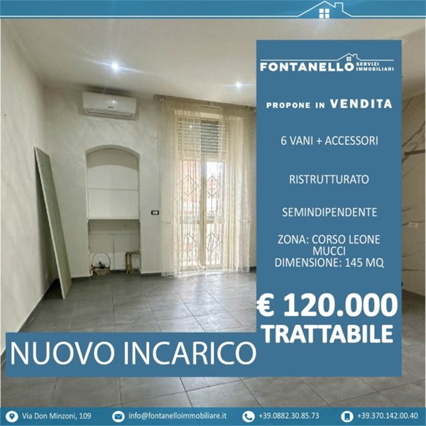 appartamento in vendita a San Severo in zona Centro Storico