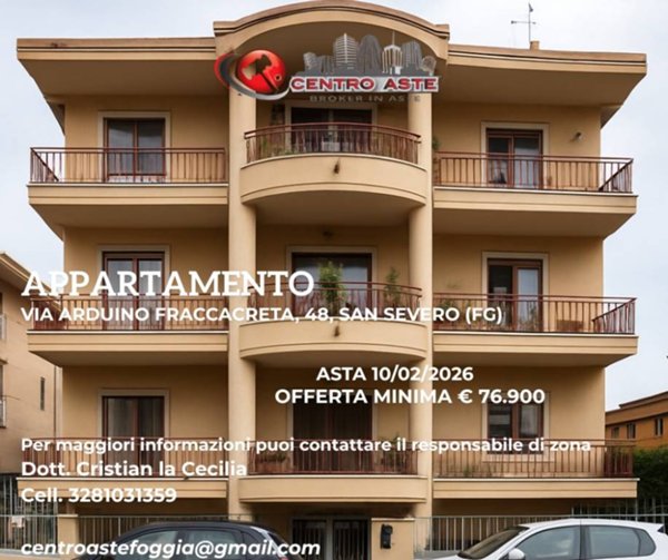 appartamento in vendita a San Severo