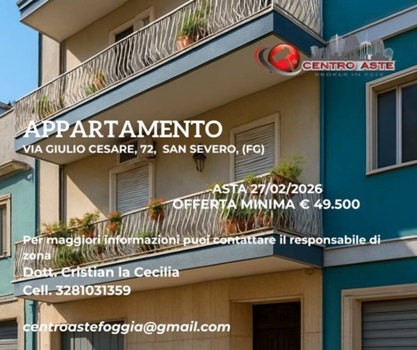 appartamento in vendita a San Severo