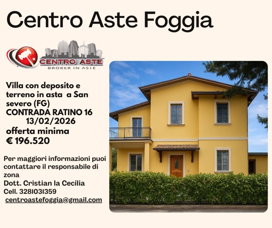 casa indipendente in vendita a San Severo