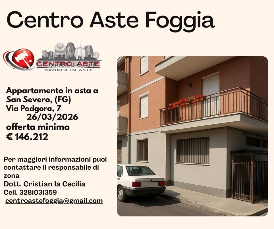 appartamento in vendita a San Severo