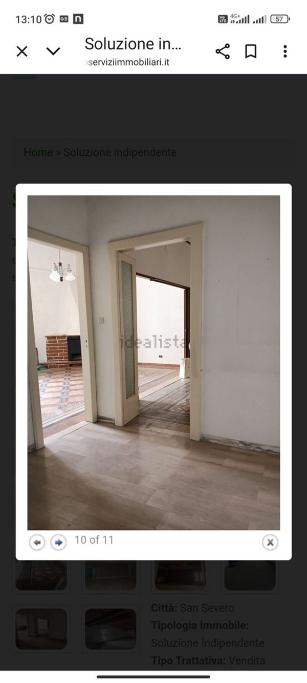 esavano in vendita a San Severo