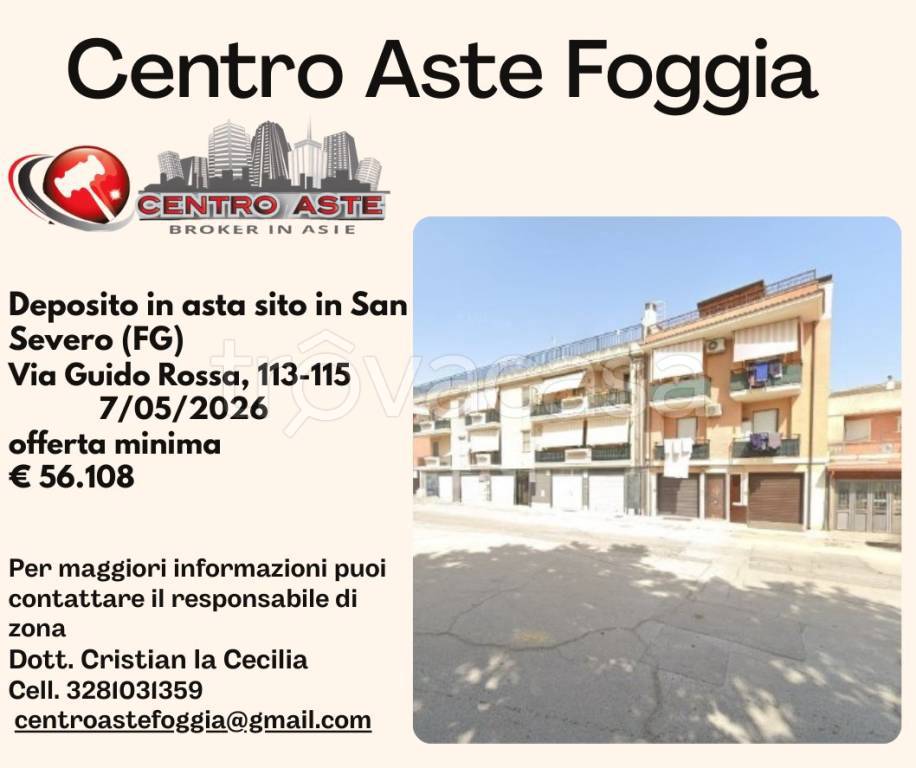 locale commerciale in vendita a San Severo