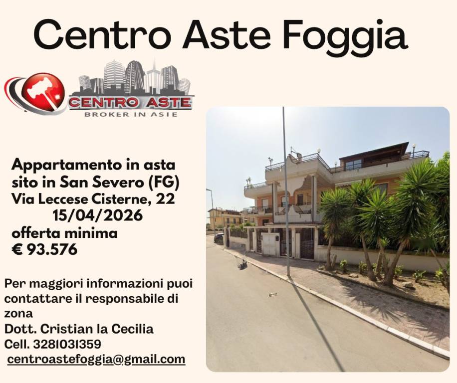 appartamento in vendita a San Severo