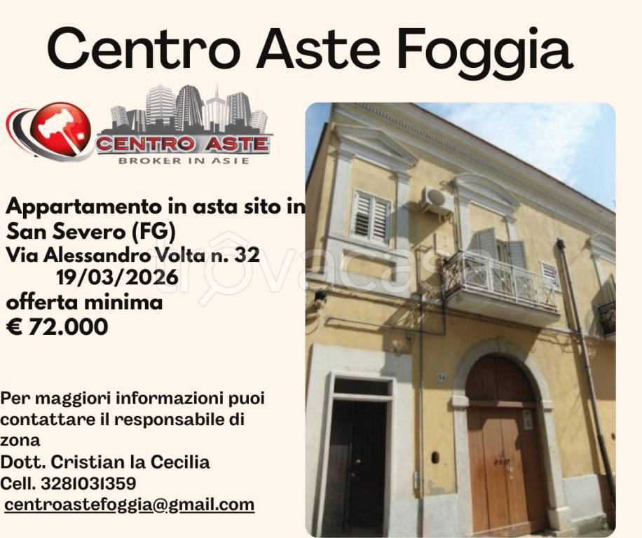 appartamento in vendita a San Severo
