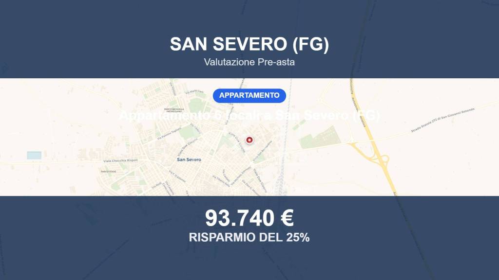 appartamento in vendita a San Severo