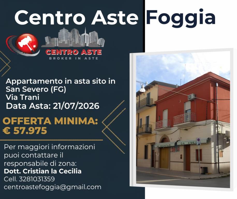 appartamento in vendita a San Severo