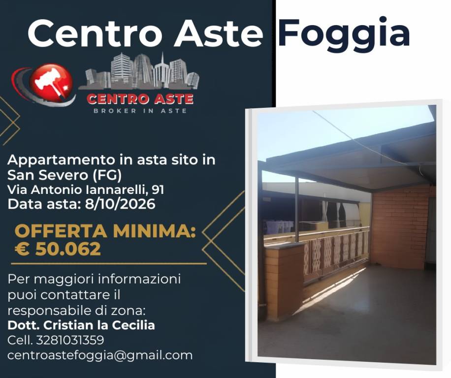 appartamento in vendita a San Severo