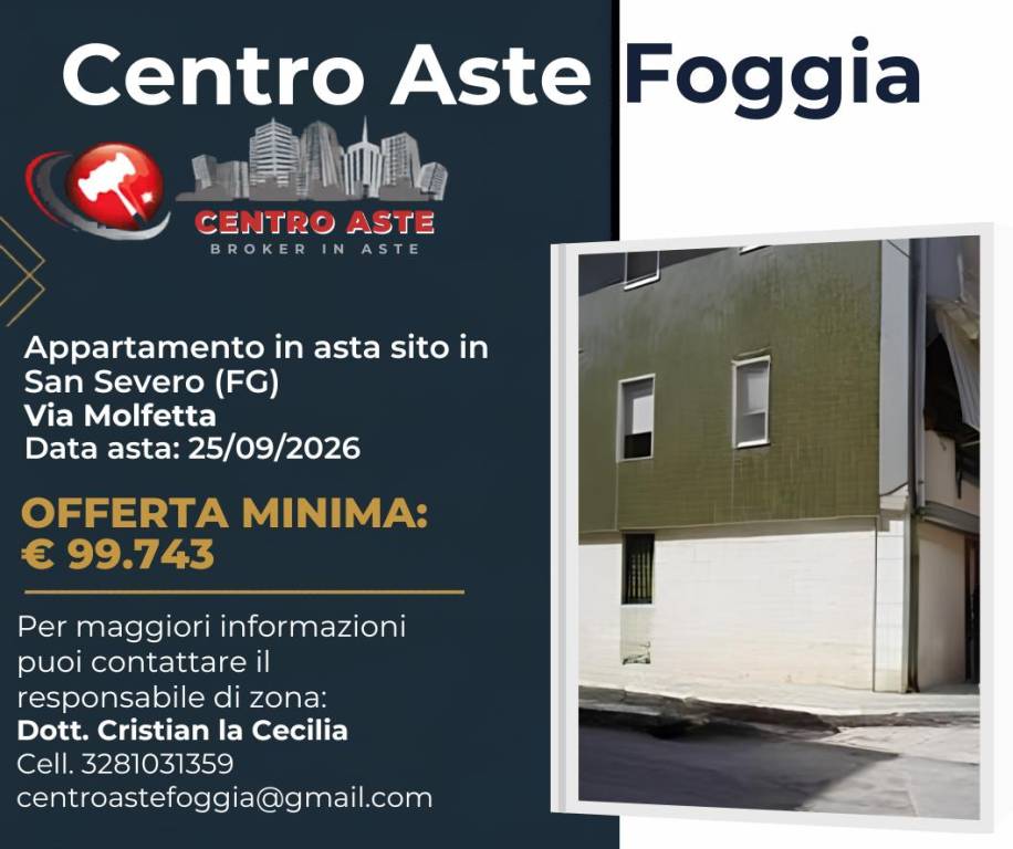 appartamento in vendita a San Severo