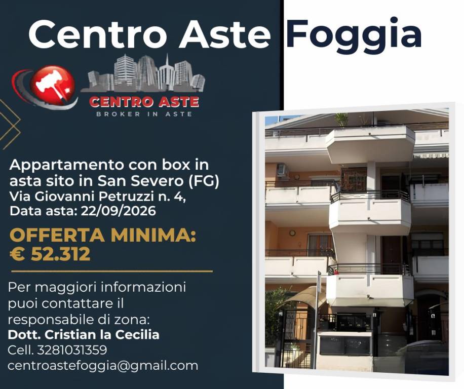 appartamento in vendita a San Severo