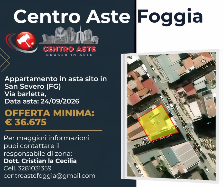 appartamento in vendita a San Severo