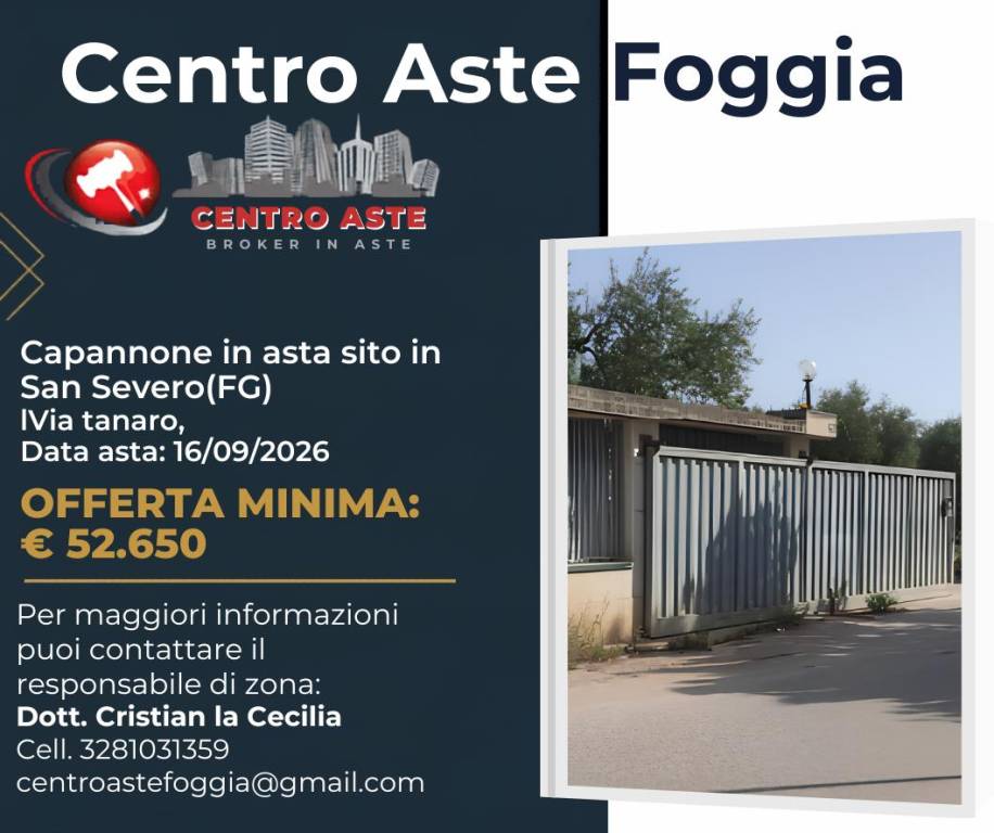 locale commerciale in vendita a San Severo