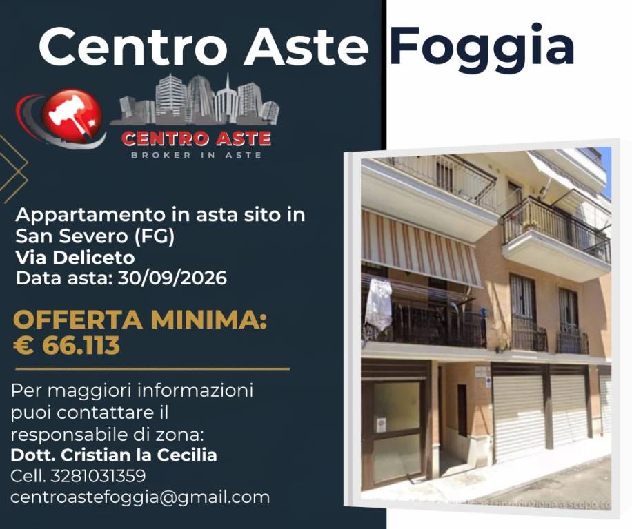 appartamento in vendita a San Severo