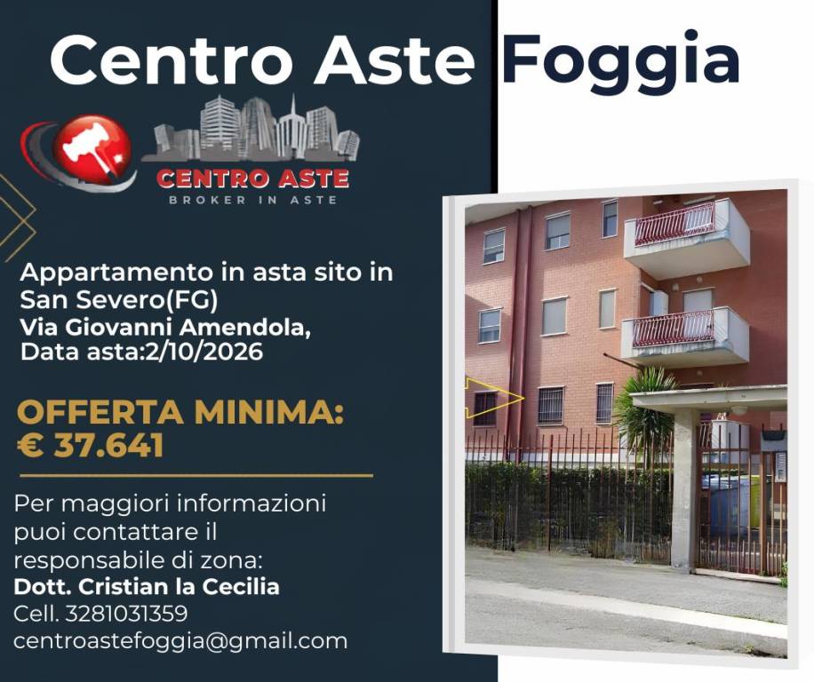 appartamento in vendita a San Severo