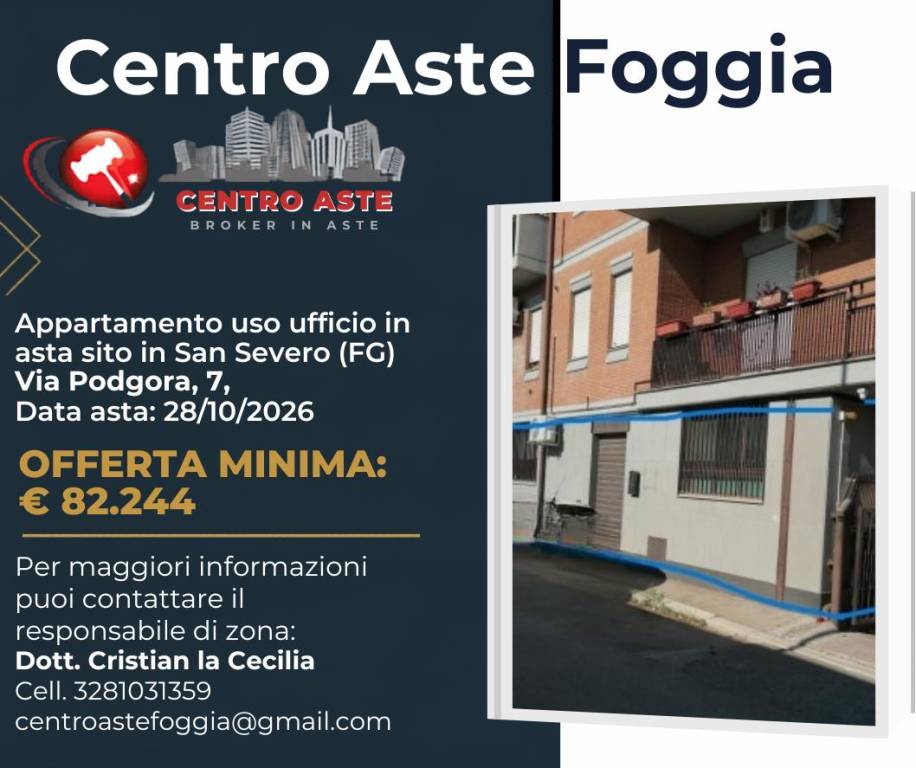 appartamento in vendita a San Severo