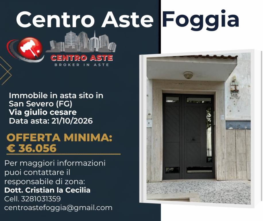 appartamento in vendita a San Severo