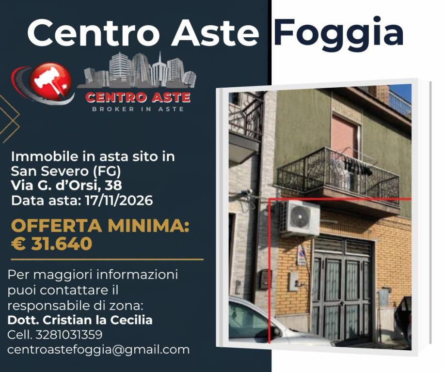 appartamento in vendita a San Severo in zona Centro Storico