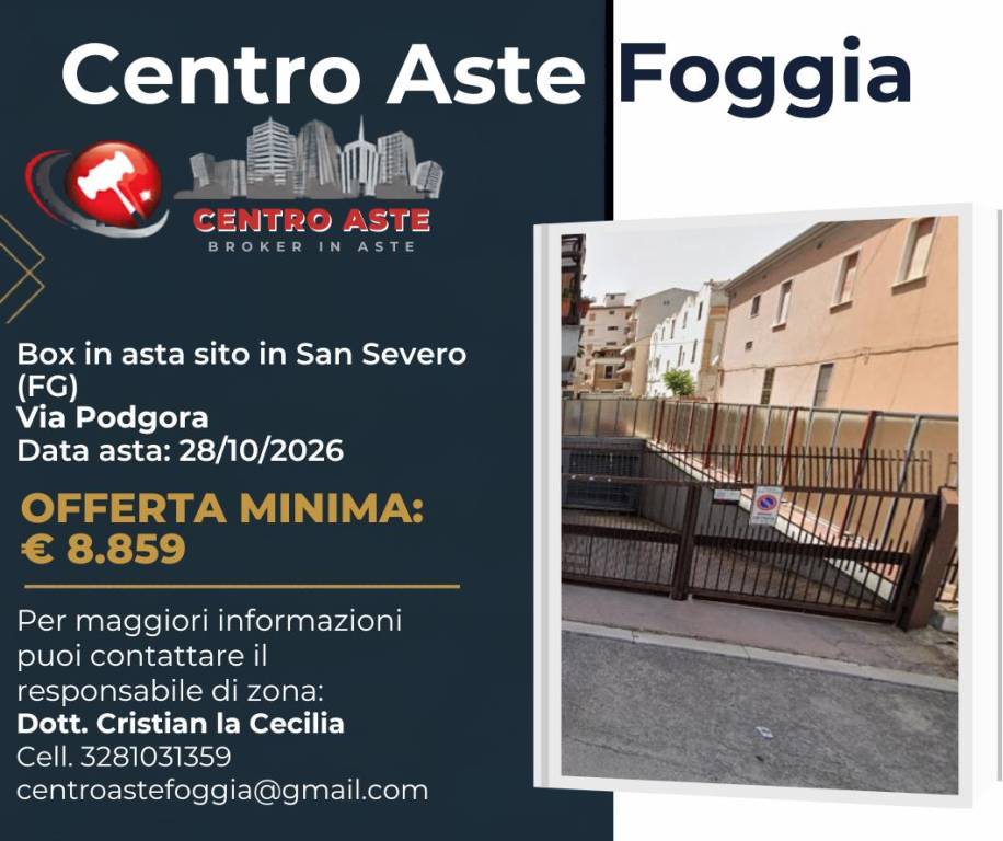 box auto in vendita a San Severo