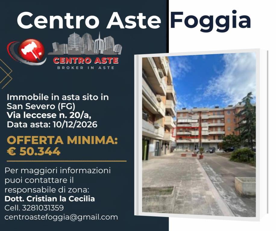 appartamento in vendita a San Severo