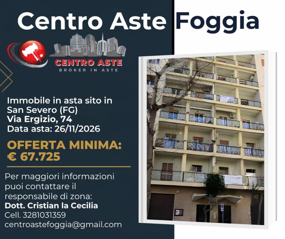 appartamento in vendita a San Severo