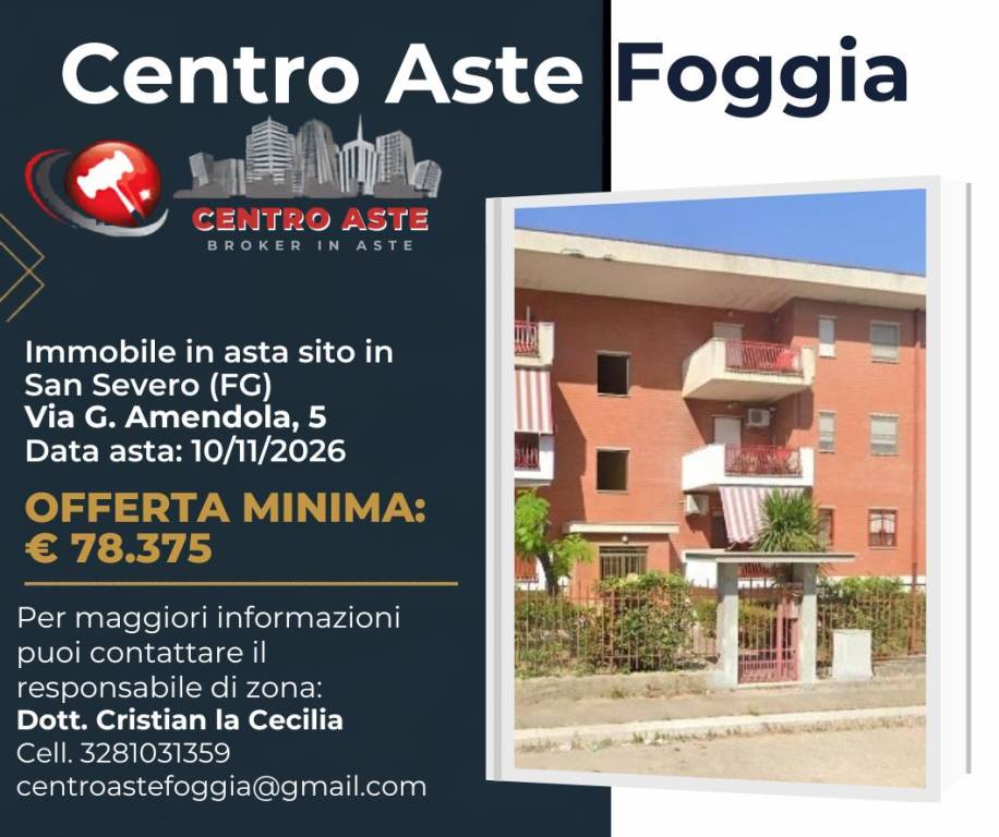 appartamento in vendita a San Severo