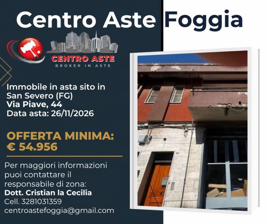 appartamento in vendita a San Severo