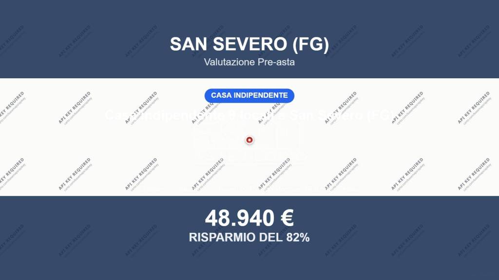 casa indipendente in vendita a San Severo