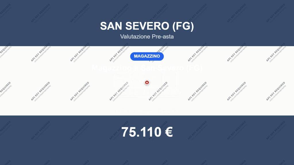 locale commerciale in vendita a San Severo
