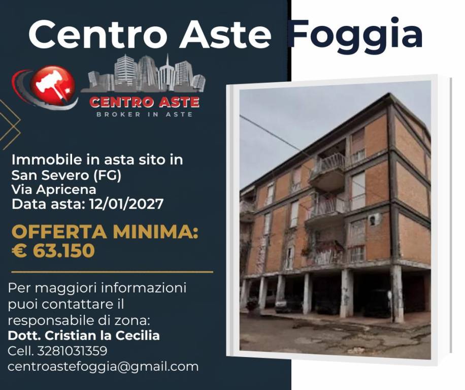 appartamento in vendita a San Severo
