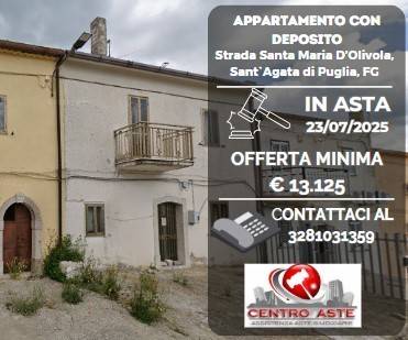 appartamento in vendita a Sant'Agata di Puglia