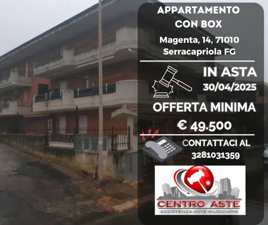appartamento in vendita a Serracapriola