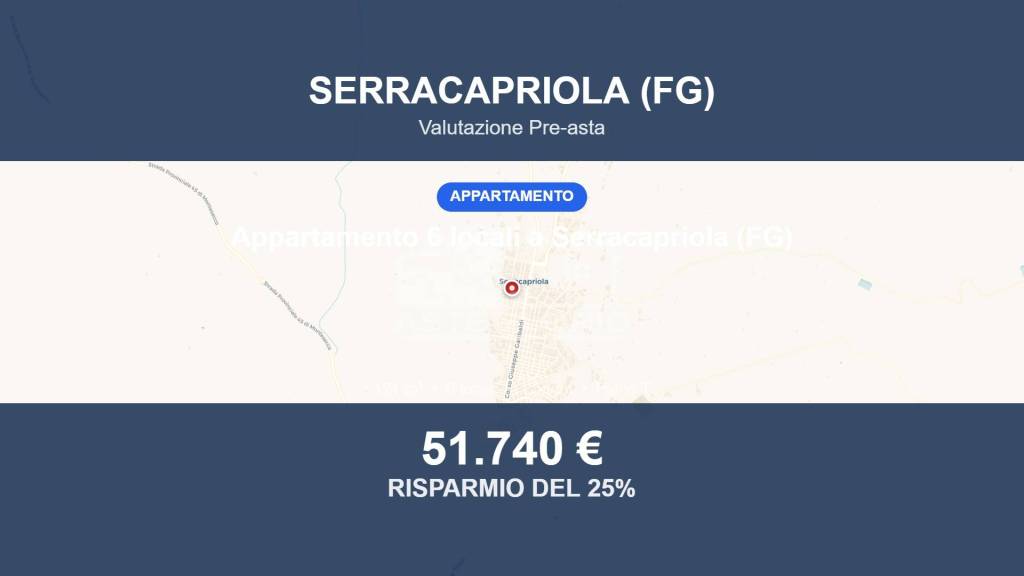 appartamento in vendita a Serracapriola