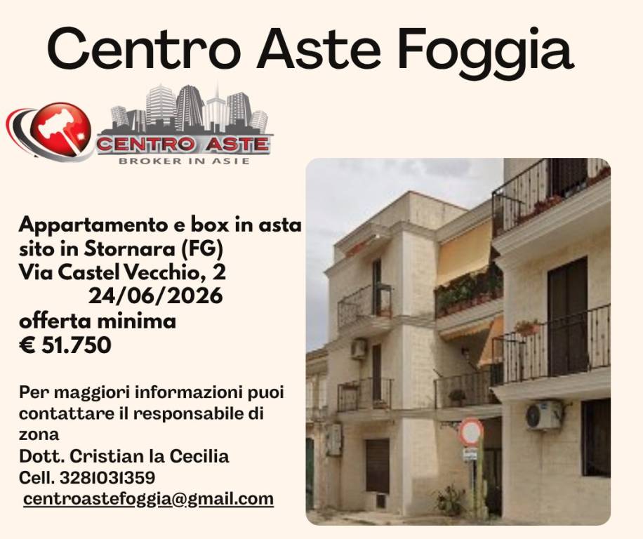 appartamento in vendita a Stornara