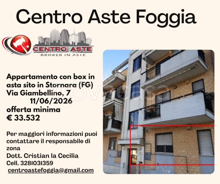 appartamento in vendita a Stornara