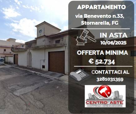 appartamento in vendita a Stornarella
