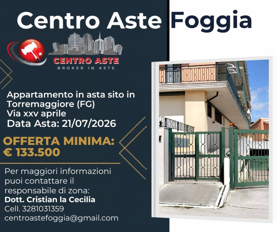 appartamento in vendita a Torremaggiore