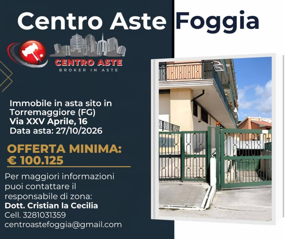 appartamento in vendita a Torremaggiore