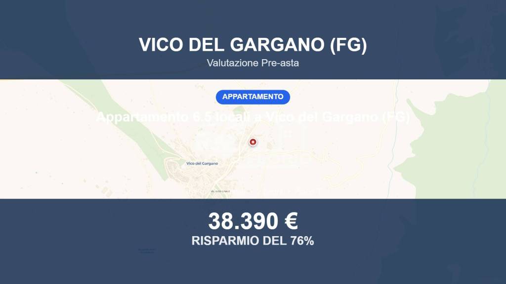 appartamento in vendita a Vico del Gargano