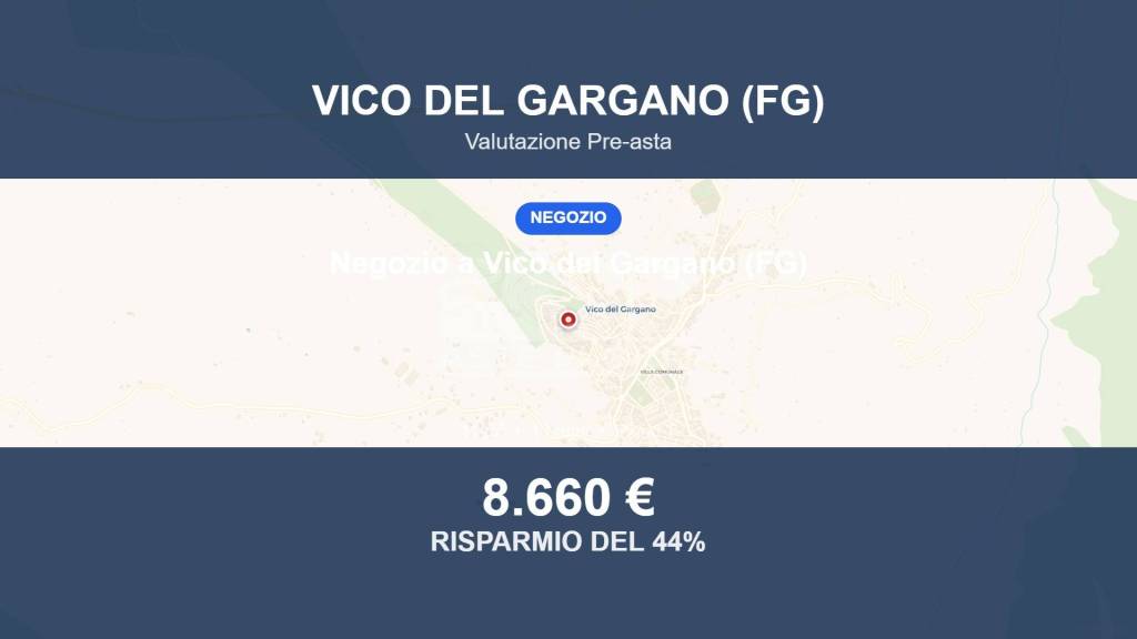 negozio in vendita a Vico del Gargano