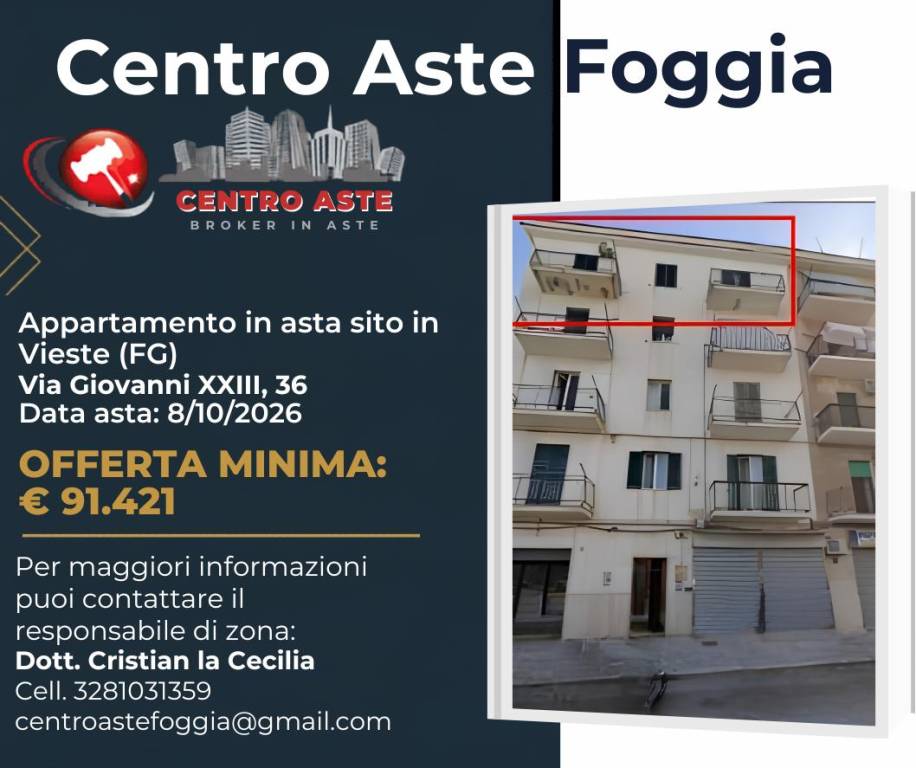 appartamento in vendita a Vieste