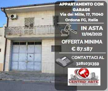 appartamento in vendita ad Ordona