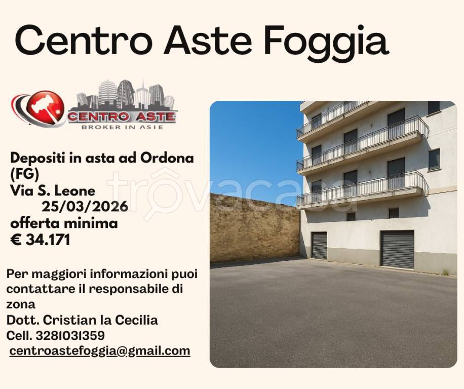 locale di sgombero in vendita ad Ordona