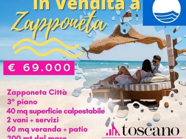 appartamento in vendita a Zapponeta