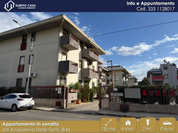 appartamento in vendita ad Acquaviva delle Fonti