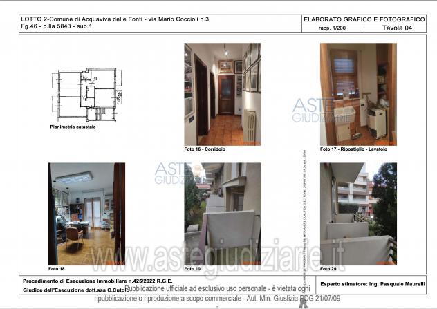 appartamento in vendita ad Acquaviva delle Fonti