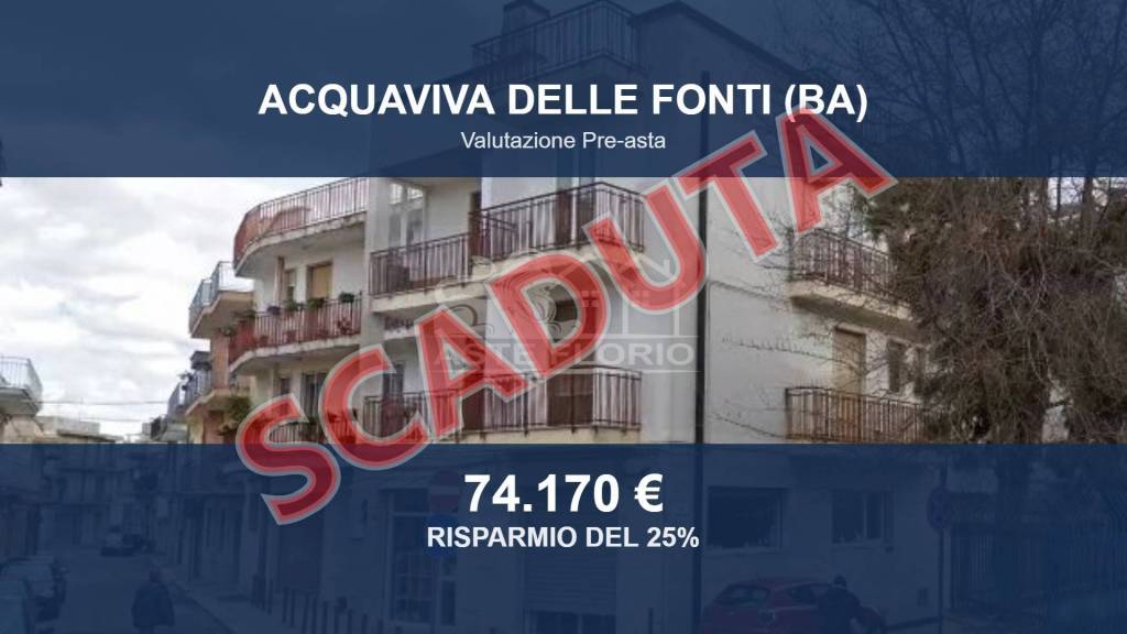 appartamento in vendita ad Acquaviva delle Fonti