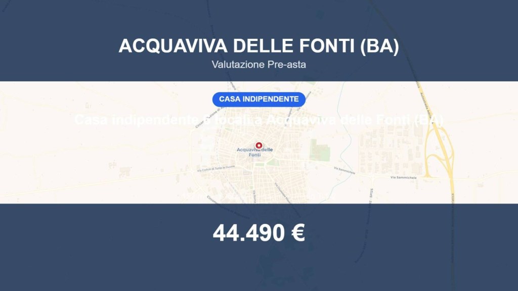 casa indipendente in vendita ad Acquaviva delle Fonti