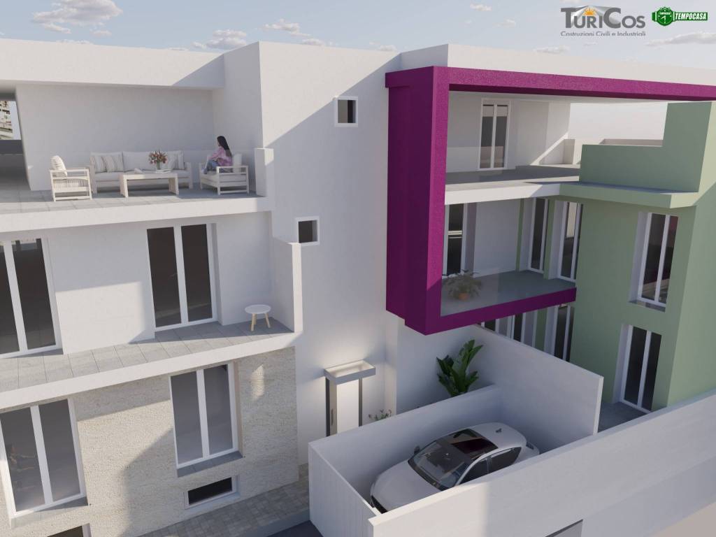 appartamento in vendita ad Adelfia in zona Canneto